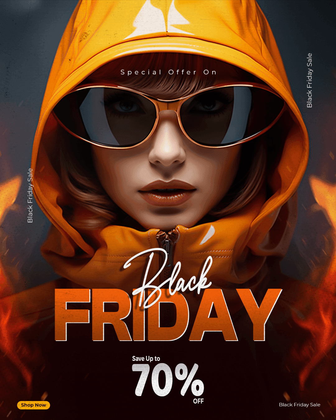 Black Friday - Social Media advertisement product graphics template - #17